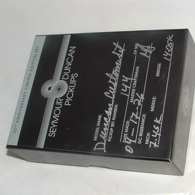 Seymour Duncan 50th Anniversary Limited Edition Duncan Custom Set (Zebra) Set #144 image 1