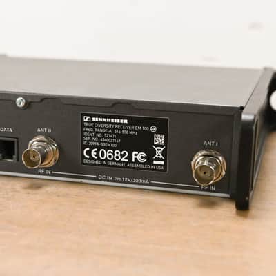 Sennheiser EM 100 G3 Wireless Receiver - 516-558 MHz (NO POWER SUPPLY) CG01234 image 6