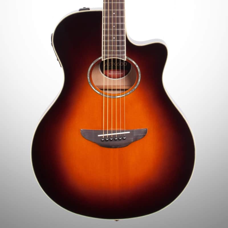 Yamaha APX-600 Acoustic-Electric Guitar, Old Violin Sunburst image 1