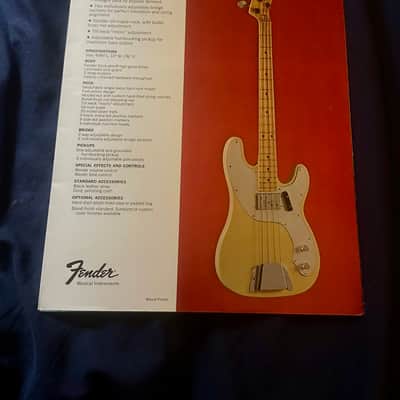 1970s Fender Telecaster Thinline Bass FIVE NEW FENDERS catalog image 3