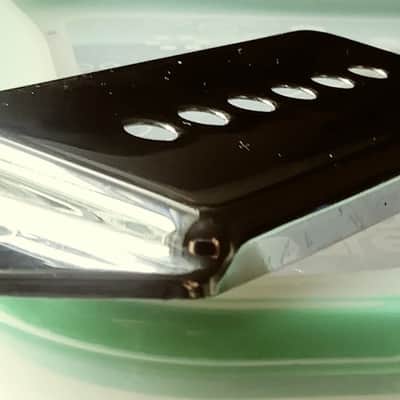 Gibson P-90 Dog ear pickup cover 1968 Epiphone Rhythm neck 1960's - Chrome image 3
