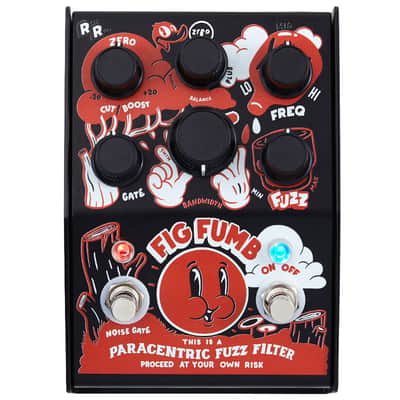 Stone Deaf Fig Fumb Paracentric Fuzz Pedal - Limited Edition Black image 1