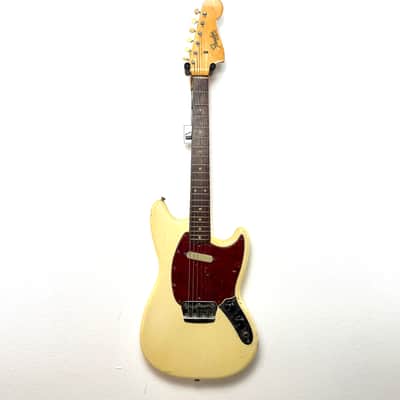 Fender Musicmaster II Caly Dot 1964 - Olympic White image 3