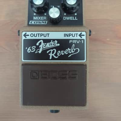Boss FRV-1 '63 Fender Reverb Spring Reverb Effect Pedal image 7