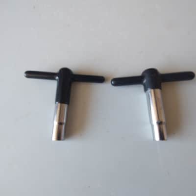 Unknown (2) large T handle drum tuning keys, DW? Excellent image 3