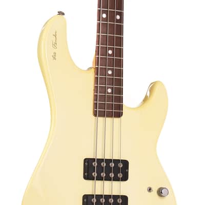 1991 G&L L-2000 Commemorative Leo Fender Signature Bass White image 5
