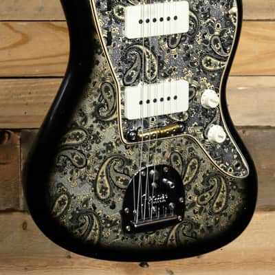 Fender Limited Edition Custom Shop 250K Jazzmaster Journeyman Relic Aged Black Paisley w/ Case image 1
