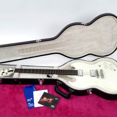 2013 Gibson SG Baritone Rare Limited Edition - Alpine White - Original Case & Paperwork - 27" Scale image 17