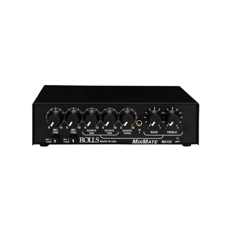 Rolls MX153 Mix Mate Stereo Mixer image 1