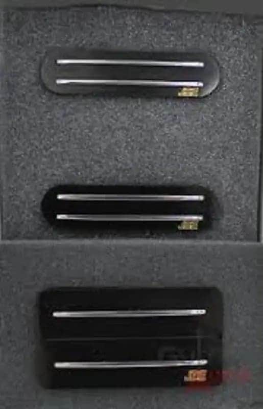 Joe Barden Engineering (JBE Pickups) HSS strat pickup set black (Single Mode HB Bridge) image 1