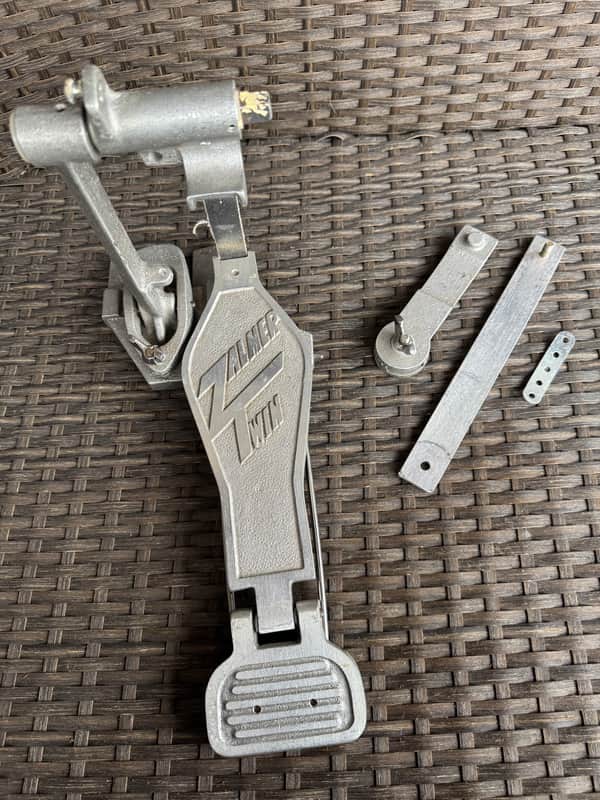 Vintage 1970s Zalmer Twin Pedal Slave Side Only Reverb vintage-1970s-zalmer-twin-pedal-slave-side-only-reverb