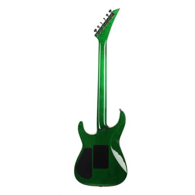 Jackson Custom Shop Soloist SL1H Flame Top Trans Green image 4