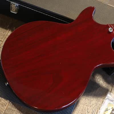 1976 Gibson Melody Maker Electric Guitar Cherry Red + HSC image 12