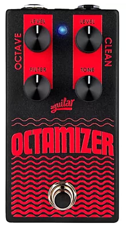 Aguilar Octamizer V2 Bass Octave Effects Pedal, Black image 1
