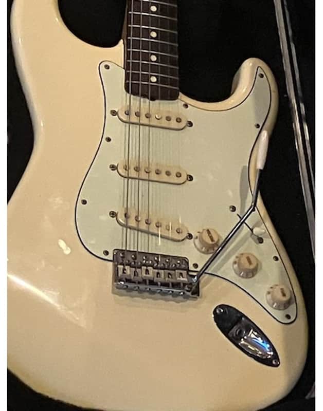 1996 Fender Stratocaster Electric Guitar 50th Anniversary Issue 1956-1996 with Hard Shell Case Made in Japan image 1