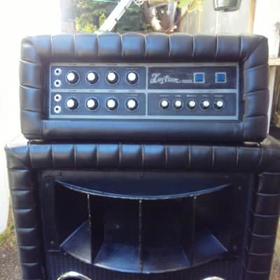 Kustom K150-2 amplifier and a 1G + 1H cabinet 1970s tuck and roll image 2