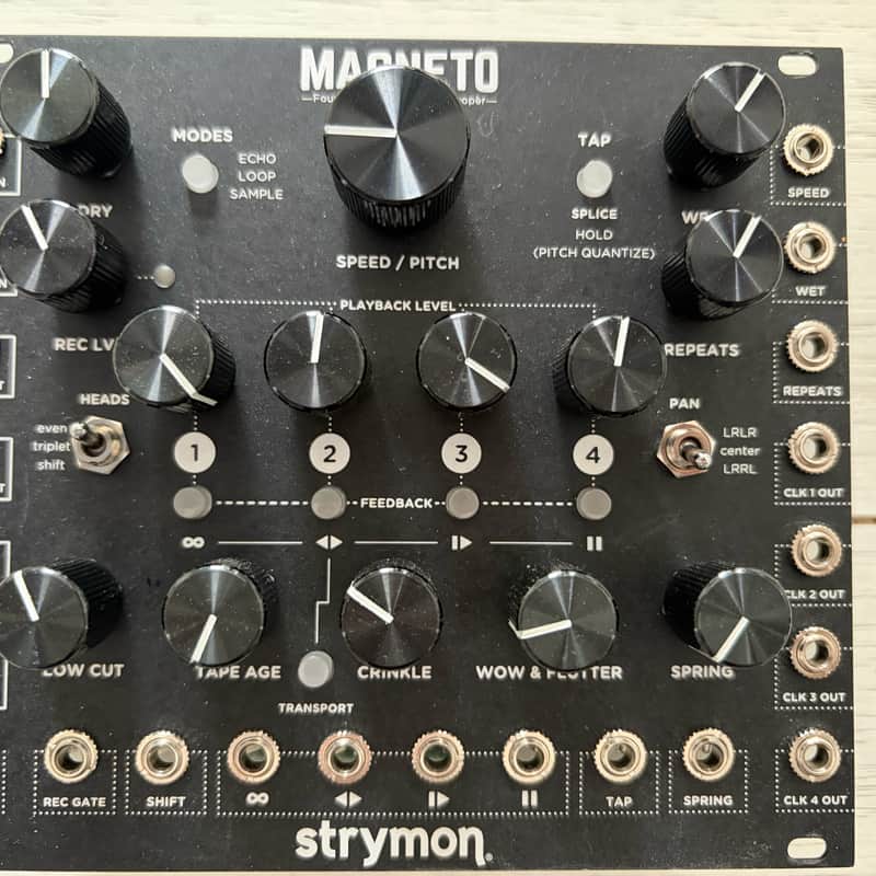 2010s Strymon Magneto Four Head dTape Echo and Looper Eurorack…
