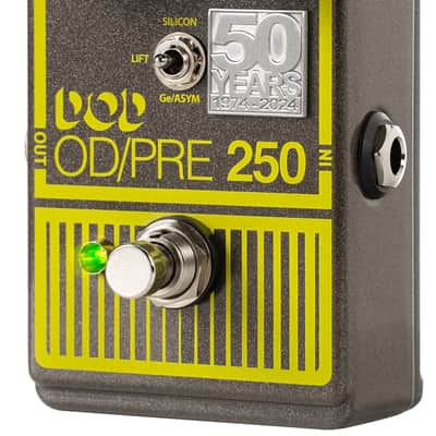 Digitech : DOD Overdrive Preamp 250 50th Anniversary Pedal image 5