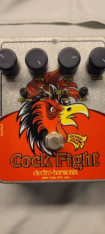Electro-Harmonix Cock Fight Cocked Talking Wah 2015 - Present - Orange / Gray / Yellow