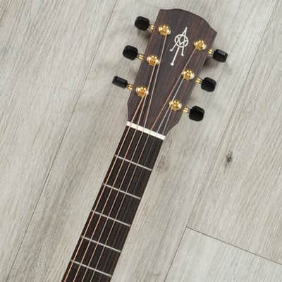 Mint Alvarez DYM70 Yairi Masterworks Dreadnought Acoustic Guitar, Solid AAA Sitka Spruce Top, Natural image 9