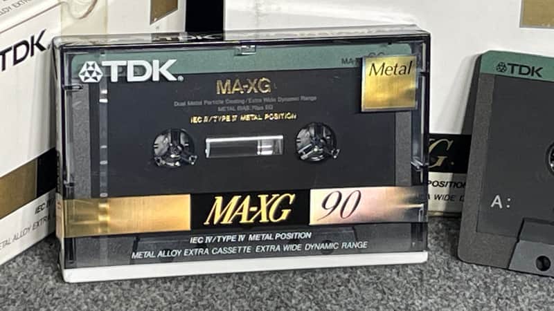 Lower Price:  TDK MA-XG90 Metal Audio Cassette Tape - NEW - Factory Sealed - Nakamichi image 1