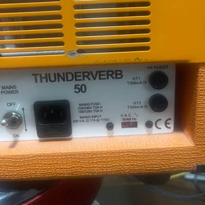 Orange TH50H Thunderverb 50 2010s - Orange image 12