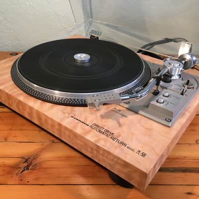 Pioneer PL-518 Handmade Quilted Maple Vintage Turntable Record Phono Audio Technica FREE Shipping! image 5