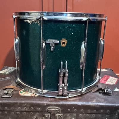 WFL/Ludwig 12 x 16 Dual Strainer Zephyr Lug Marching Snare image 9