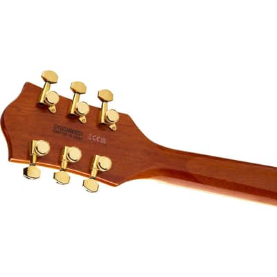Mint Gretsch LTD Broadkaster Jr. Semi-hollowbody Electric Guitar - Roundup Orange Stain image 7