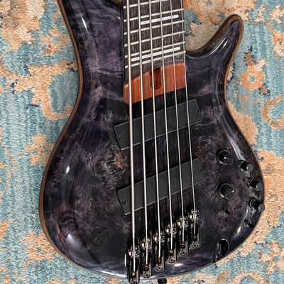Ibanez SRMS806-DTW Bass Workshop Multi-Scale Soundgear 2023 - Present - Deep Twilight image 7