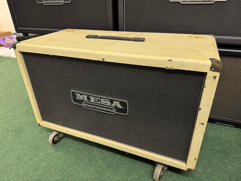 Mesa Boogie Rectifier 120-Watt 2x12 Horizontal Guitar Speaker Cabinet VINTAGE image 1