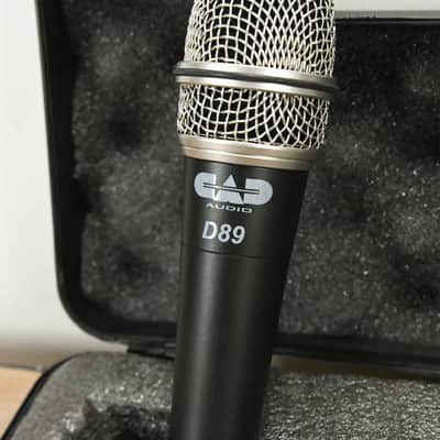 CAD Audio Live D89 Supercardioid Dynamic Instrument Microphone CG015VJ image 4