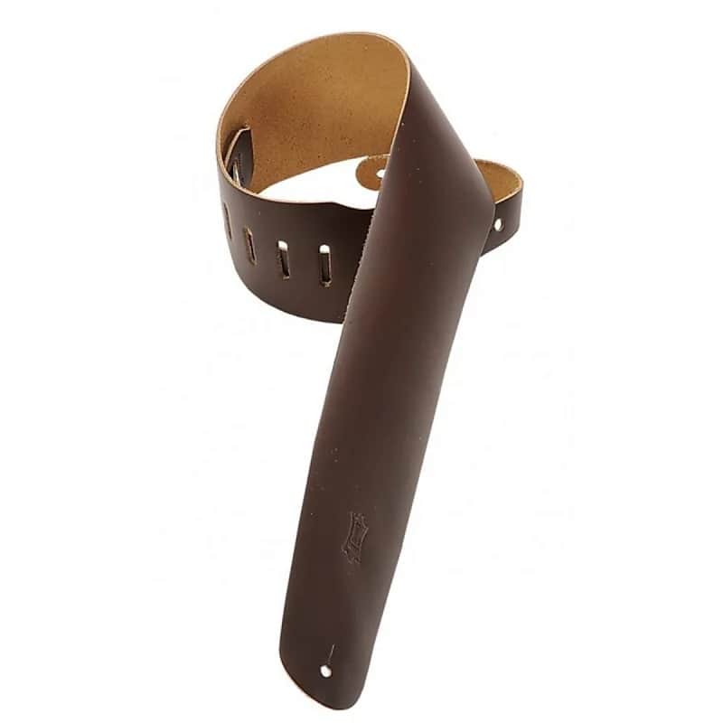 Levy's M4 3.5" Top Grain Leather Bass Guitar Strap image 1