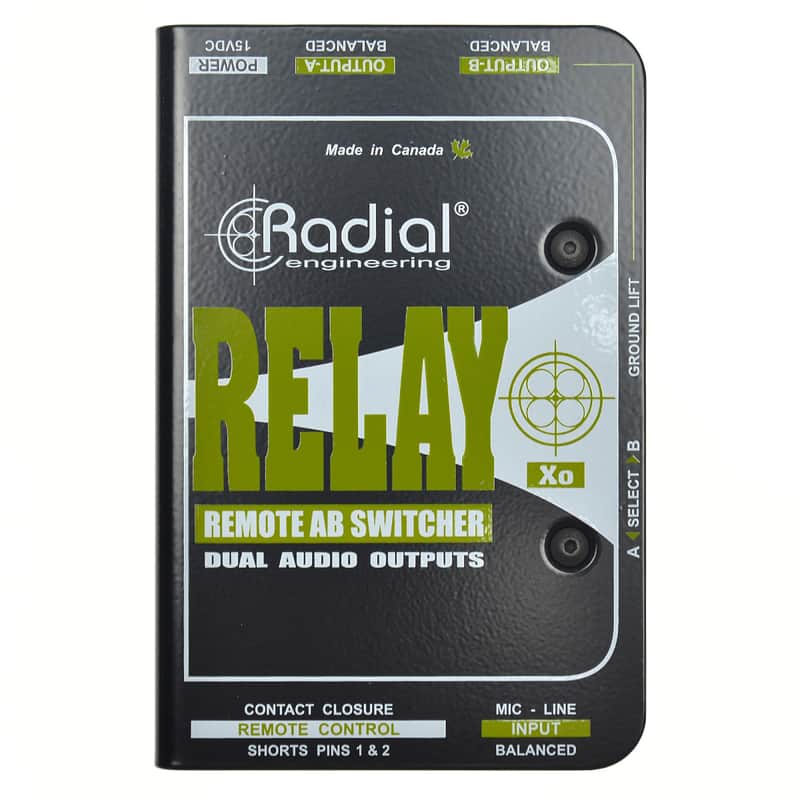 Radial Relay XO Balanced Remote A/B Switcher image 1