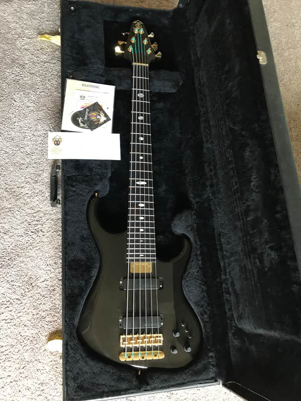Alembic Europa 6 1996 Transparent Black image 1