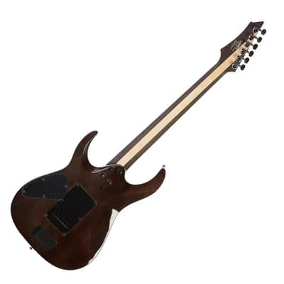 Cort X700DUALITYII-LVB X Series Flamed Maple Top Panga Panga & Hard Maple 3-Ply Laminated Neck 6-String Electric Guitar w/Gig Bag image 2