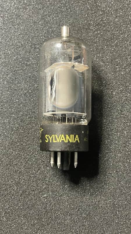 SYLVANIA VACUUM TUBE ~ 17DQ6B / 17GW6 ~  TEST STRONG image 1