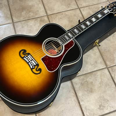 2026 Gibson SJ-200 Western Classic Acoustic Guitar Vintage Sunburst imagen 2