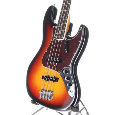 Fender American Vintage II 1966 Jazz Bass, 3-Color Sunburst, Plays Great (Q11)(54549) (54549) image 4