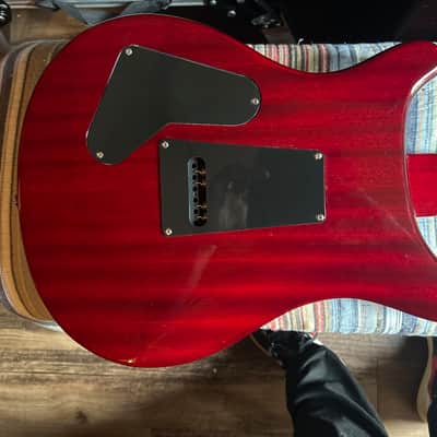 PRS SE  24 Custom 25th anniversary edition 2010 - Scarlet red image 4