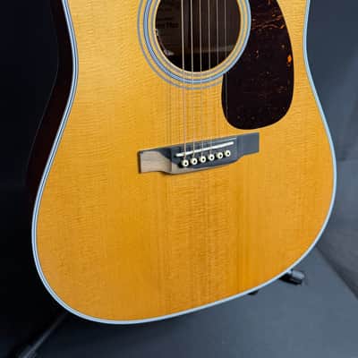Martin DE Retro Plus Granadillo Dreadnought Acoustic-Electric Guitar Vintage Natural w/ Soft Case (522) image 3