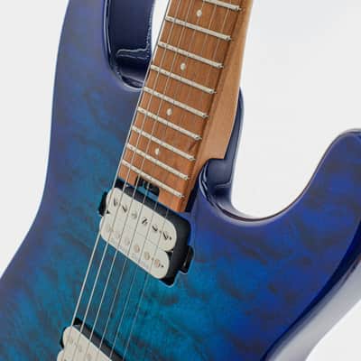 Charvel Pro-Mod Plus San Dimas Style 1 HH FR CM 2025 - Present - Chlorine Burst 3564gr image 6