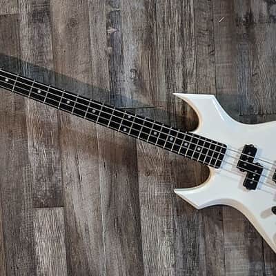 Lefty 1989 B.C. Rich Warlock NJ II series custom white - Made in Japan image 2