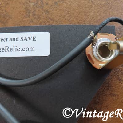 ES-335 Pre-wired Harness Bumblebee Oil .022uF Caps CTS fits Gibson Historic Vintage ES-330 image 4