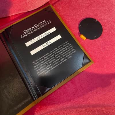 Gibson Custom Shop 3-Pickup '57 Les Paul Custom Black Beauty Reissue Ebony VOS 2021 image 10