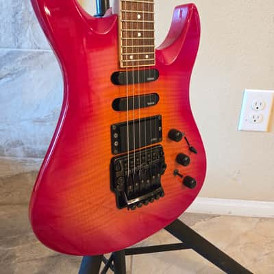 1991 Yamaha RGX 812J - Sunburst - Made in Japan Super Strat - Active Pickups - Extremely Rare - Only one in US image 12