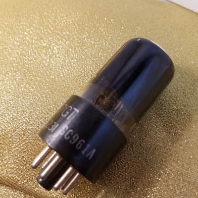 Ken-Rad VT-231 tNOS AT1000 TESTED Vacuum Tube greyglass black glass WWII military JAN-CKR-6SN7-GT dual triode 1941-1946 image 11