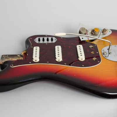 Fender Bass VI Electric 6-String Bass Guitar (1974), ser. #626103, original black tolex hard shell case. image 13