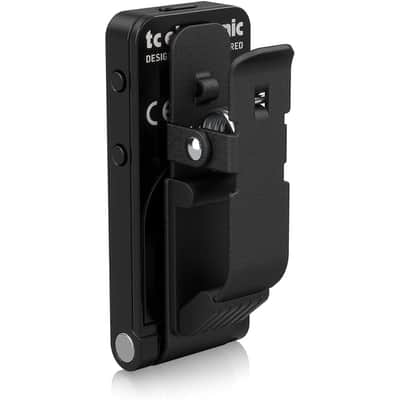 TC Electronic PolyTune Clip Black Noir Clip-on Polyphonic Tuner image 3