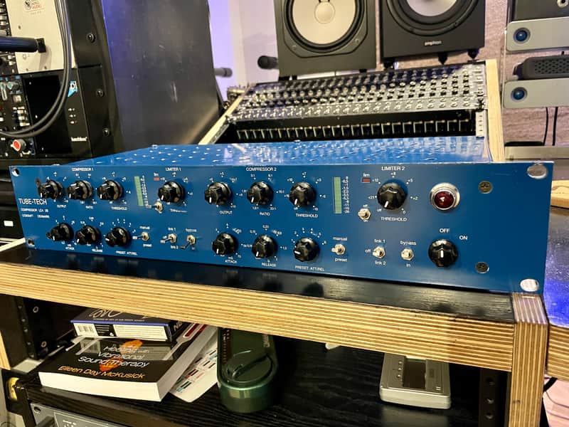 Upgraded & Modified Tube-Tech LCA 2B Dual Channel Tube VCA Compressor / Limiter image 1